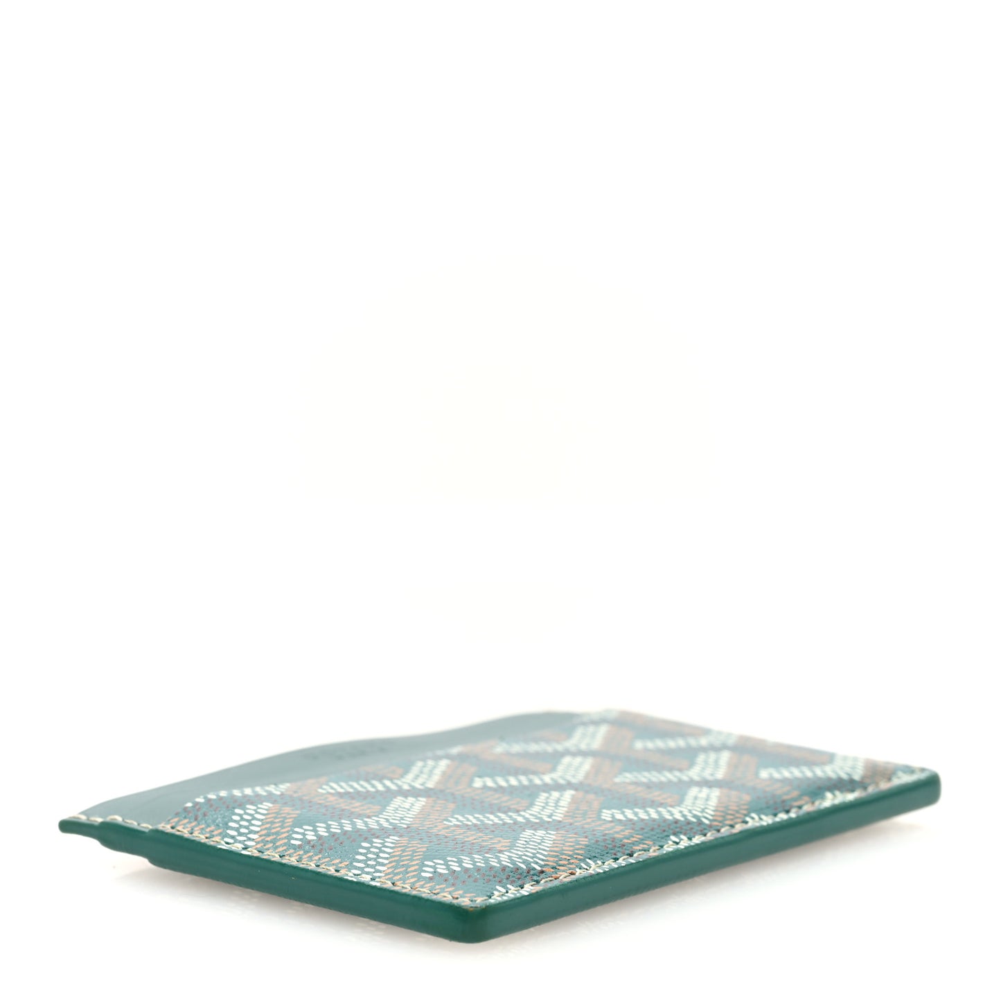 Goyardine Saint Sulpice Card Holder Green