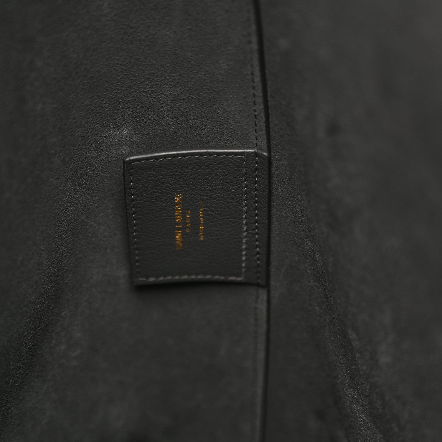 Saint Laurent Calfskin North-South Shopping Tote Storm 6 of 11