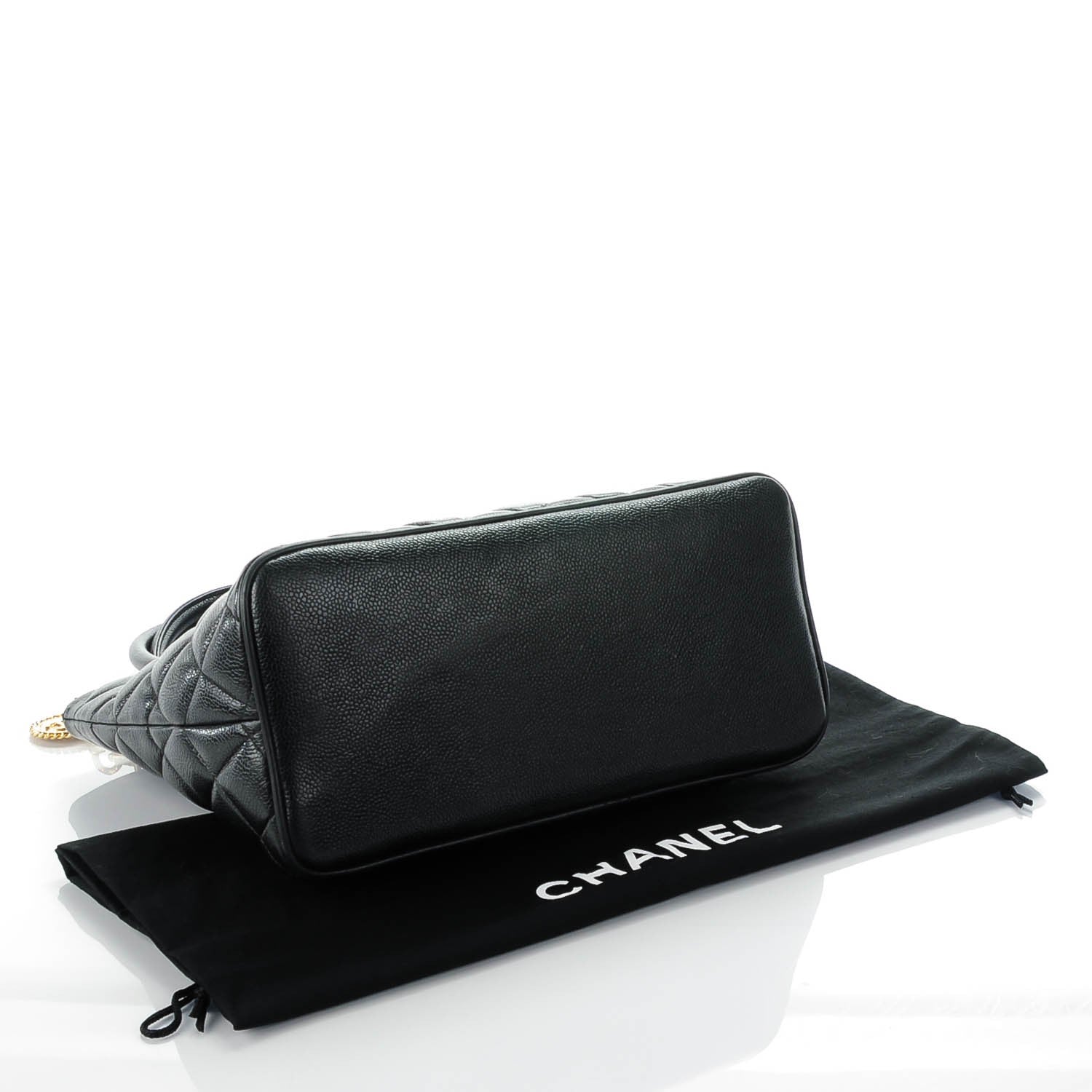 Chanel Caviar Quilted Medallion Tote Black 4 of 8