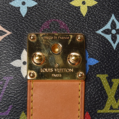 Louis Vuitton Monogram Multicolor Keepall 45 Black 7 of 15