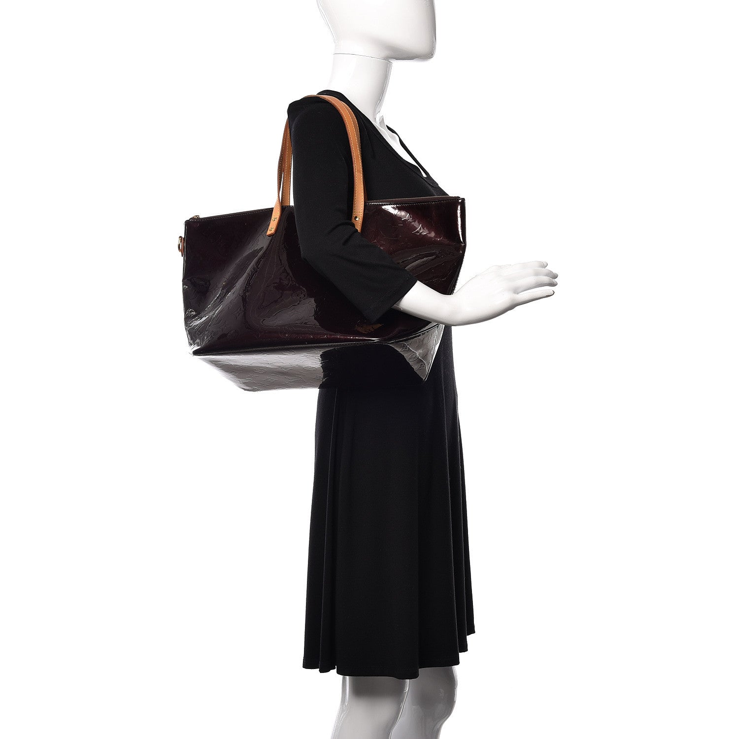 Louis Vuitton Vernis Bellevue GM Amarante 2 of 10