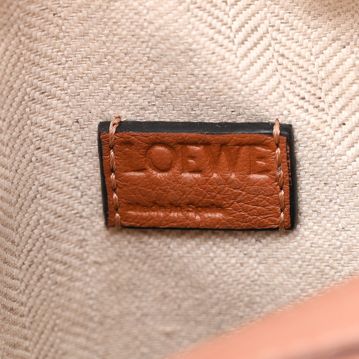 Calfskin Mini Puzzle Bag Tan