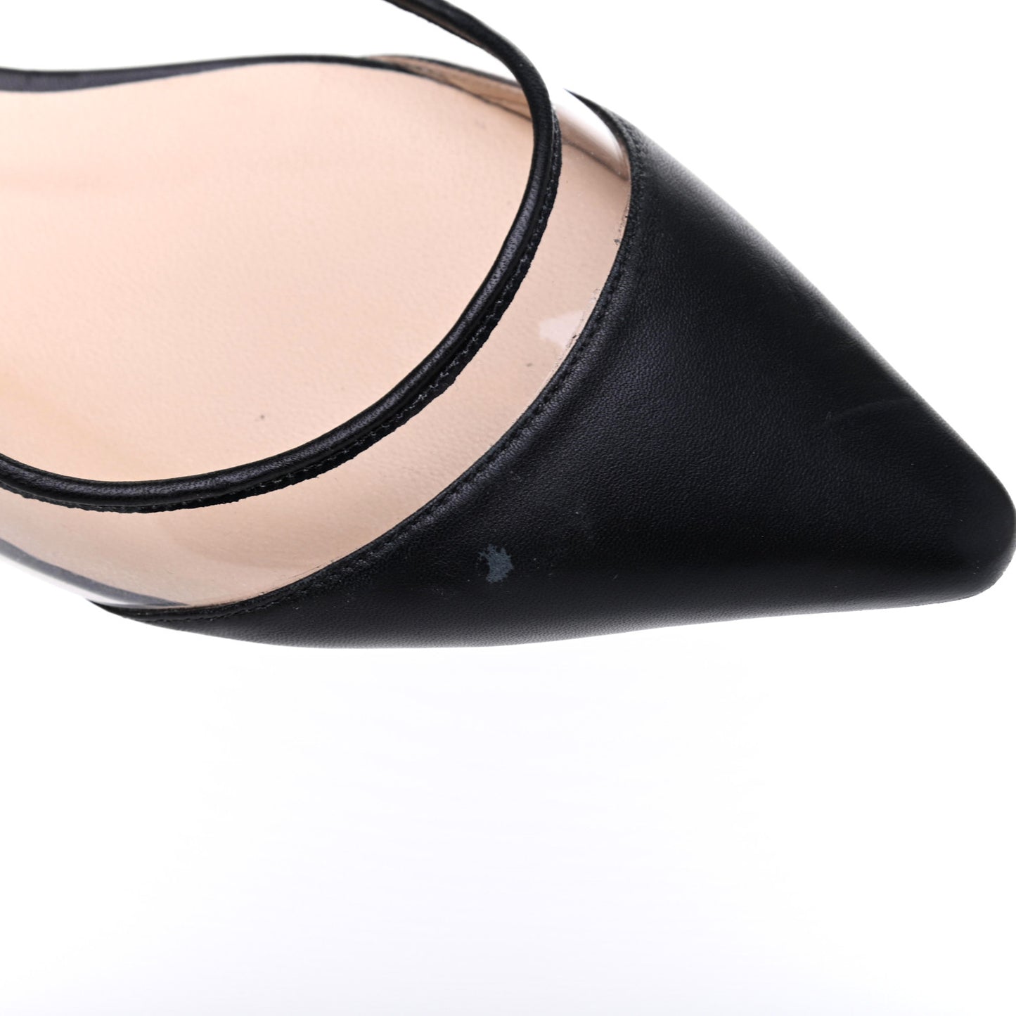Kid PVC Erin Slingback Flats 39.5 Black