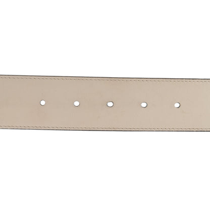Gucci Calfskin Double G 40mm Belt 100 40 Mystic White 4 of 7