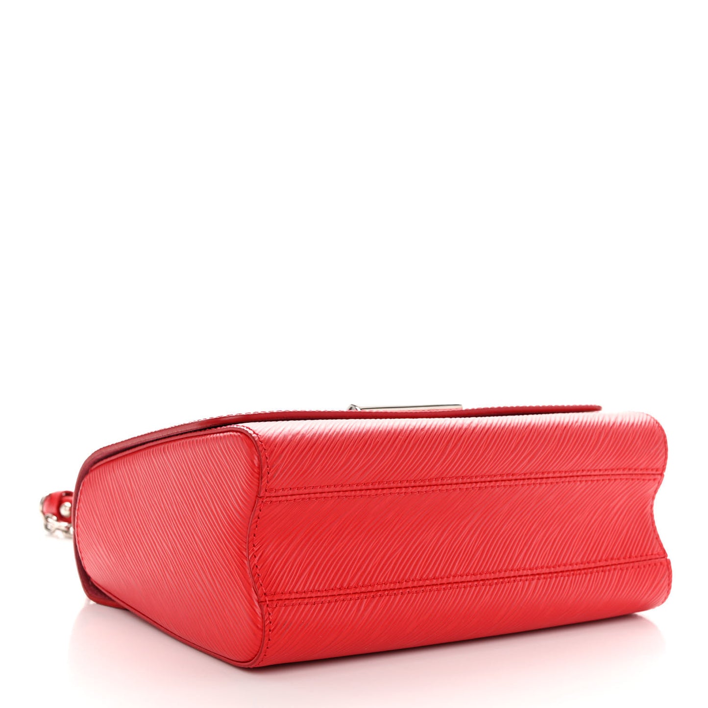 Epi Twist Shoulder Bag MM Coquelicot