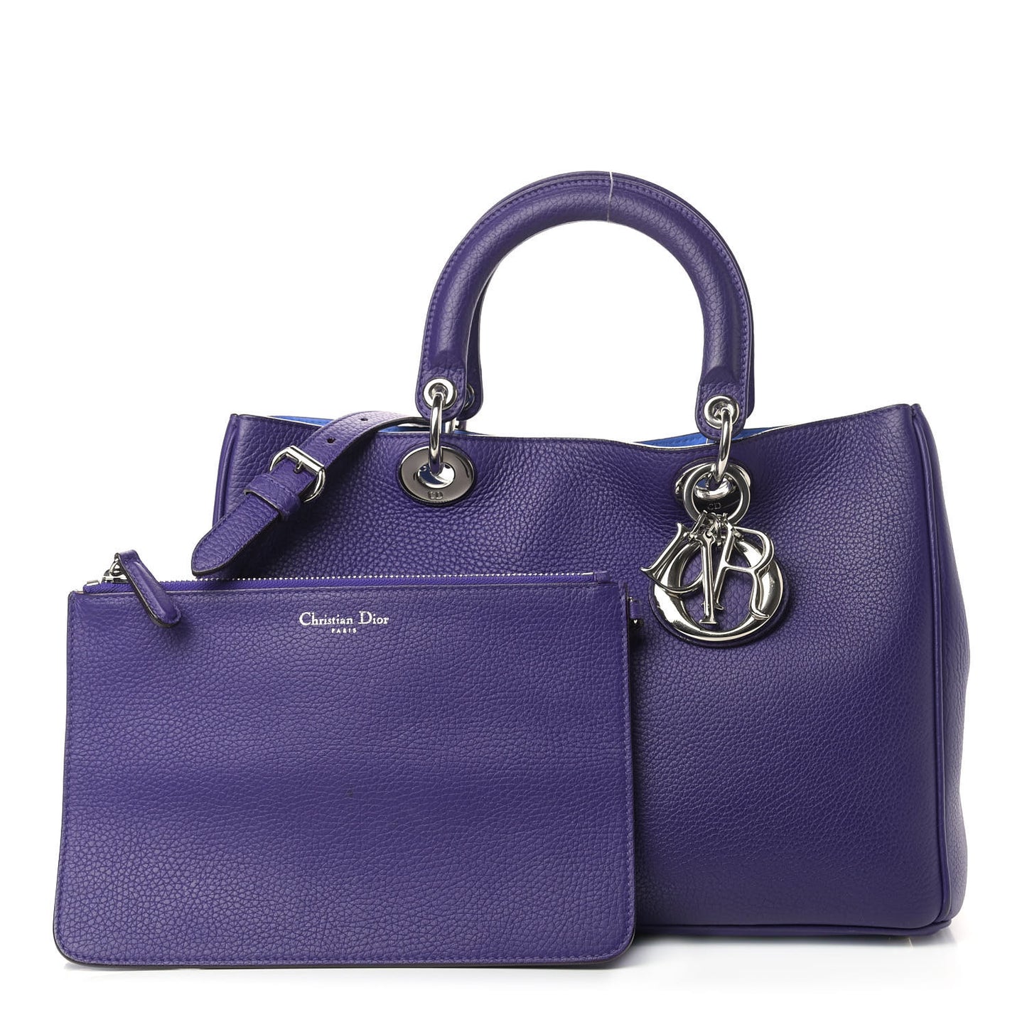 Bullcalf Medium Diorissimo Tote Purple