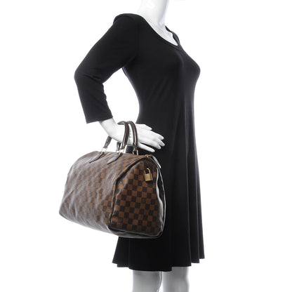 Louis Vuitton Damier Ebene Speedy 35 2 of 20