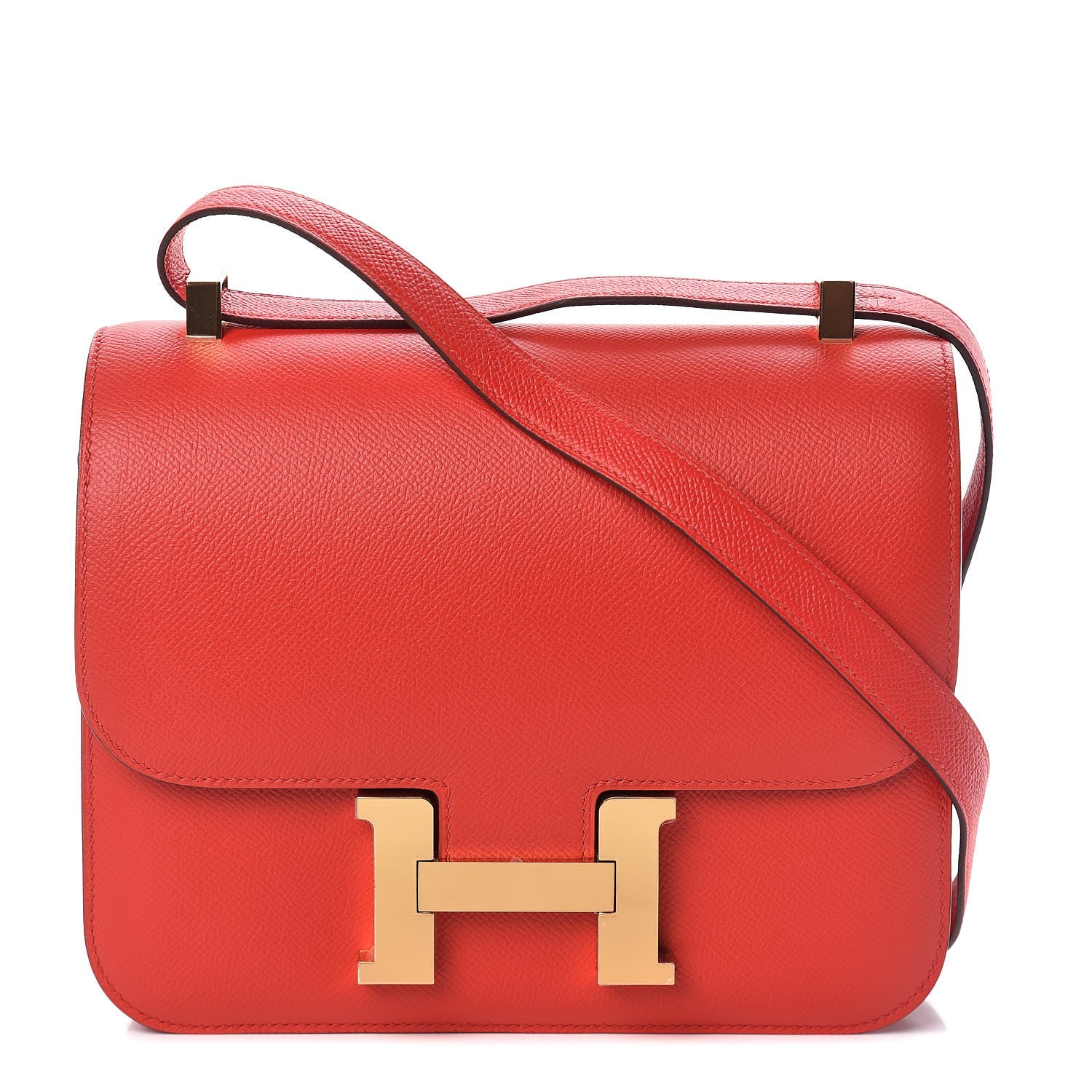 Hermes Epsom Constance 24 Rouge de Coeur 1 of 10