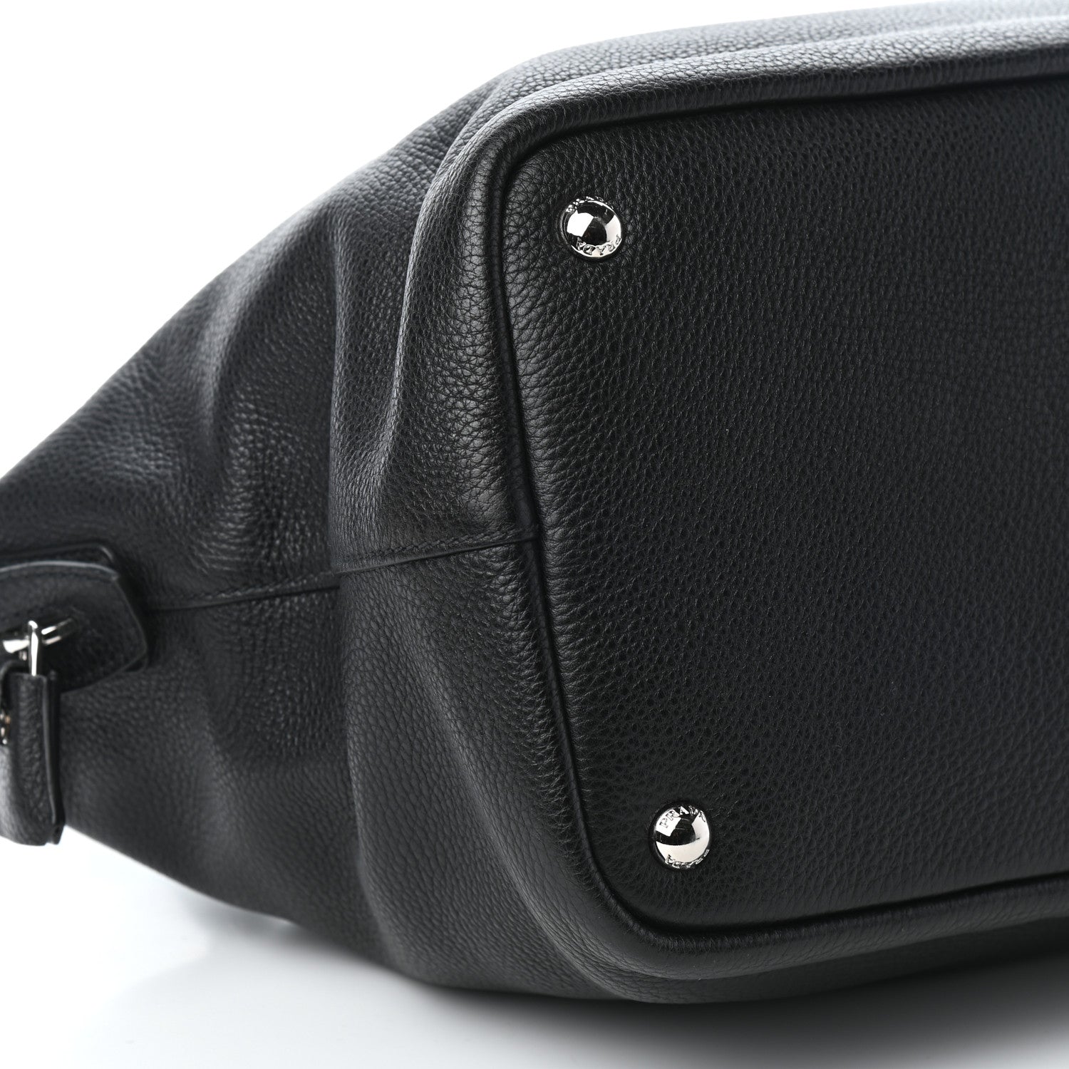 Prada Vitello Phenix Satchel Black 5 of 8
