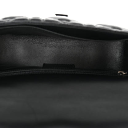Christian Dior Calfskin Macrocannage Medium Caro Bag Black 5 of 11