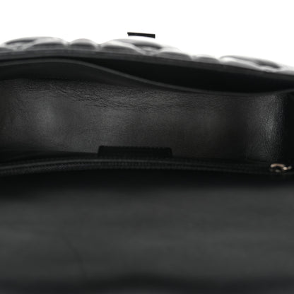 Christian Dior Calfskin Macrocannage Medium Caro Bag Black 5 of 11