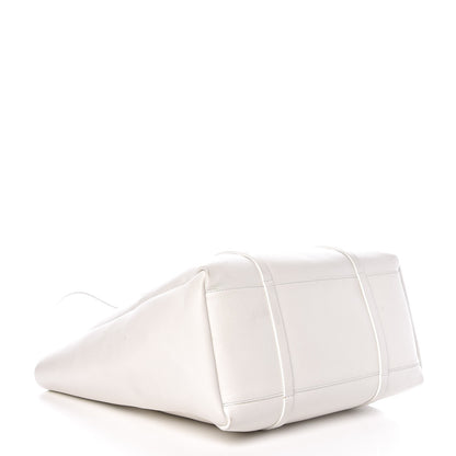 Balenciaga Smooth Calfskin Double Sided Medium Everyday Tote Optic White Black 4 of 15