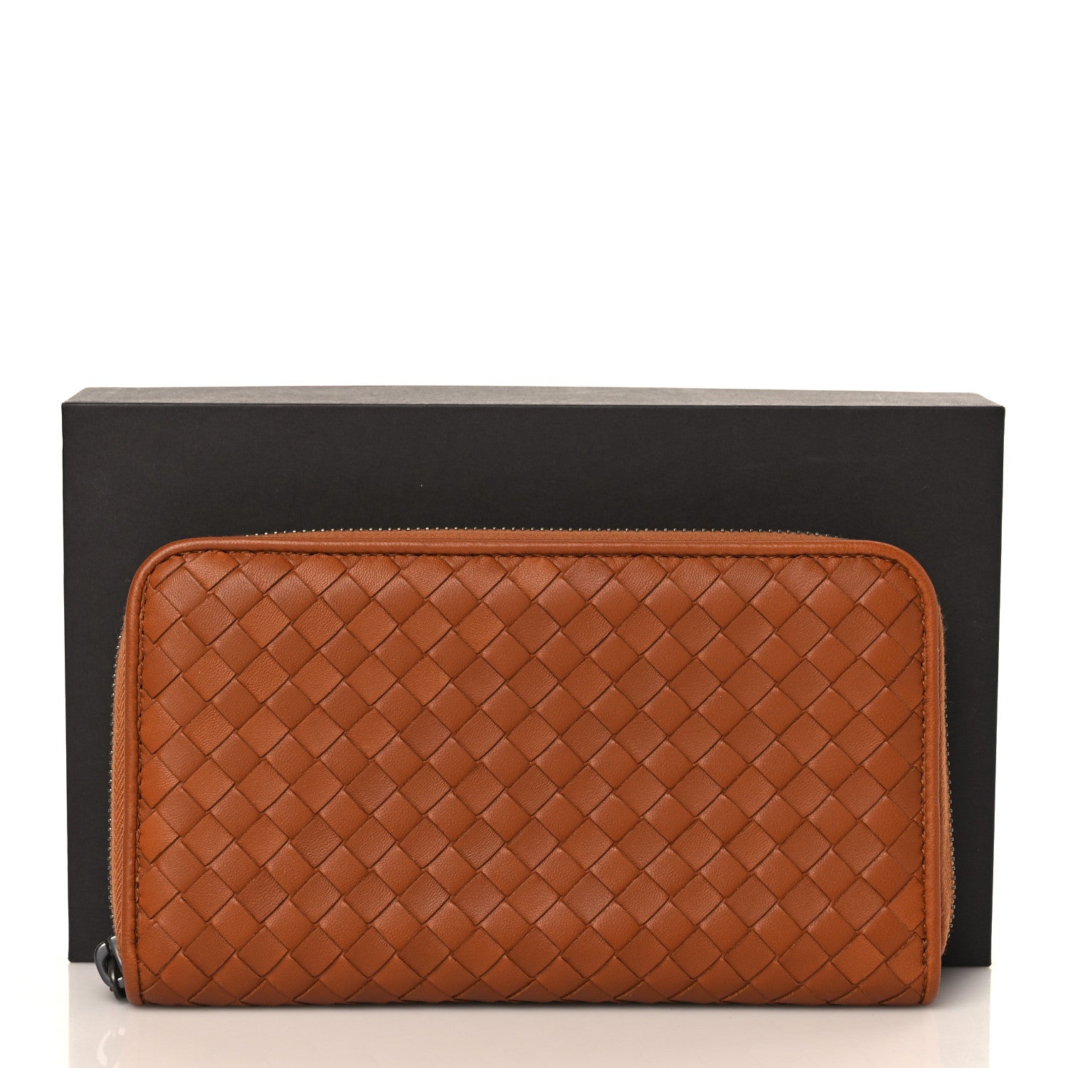 Bottega Veneta Nappa Intrecciato Zip Around Wallet Toscana 7 of 7