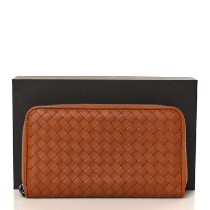 Bottega Veneta Nappa Intrecciato Zip Around Wallet Toscana 7 of 7