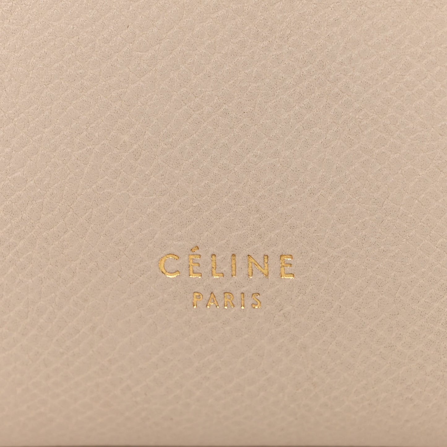 Grained Calfskin Micro Belt Bag Light Taupe