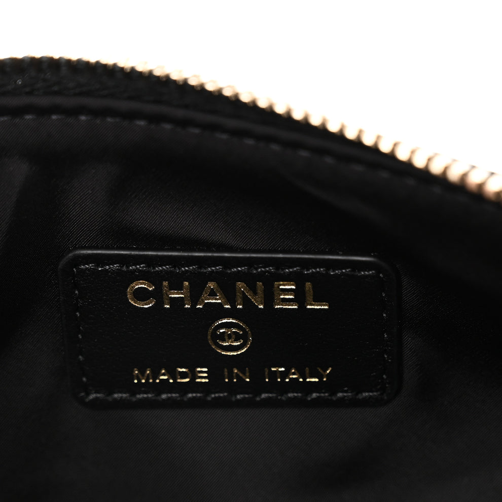 Chanel Velvet Effect Nylon Shiny Crumpled Calfskin Quilted Chanel 25 ...