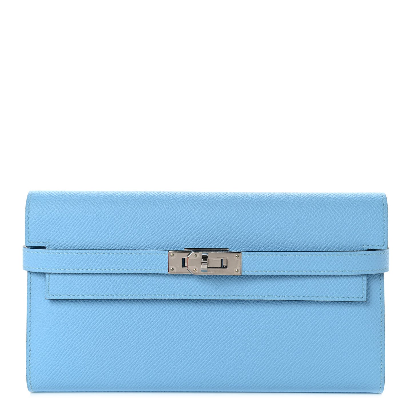 Epsom Kelly Longue Wallet Celeste