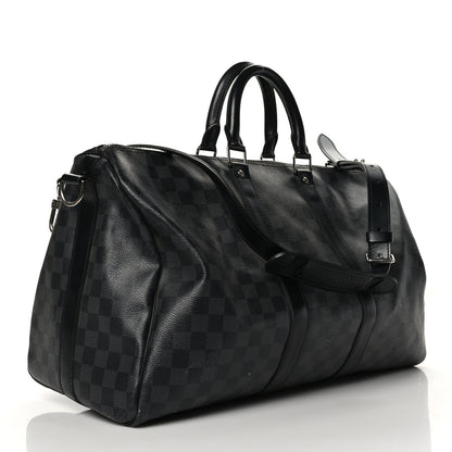 Louis Vuitton Damier Graphite Keepall Bandouliere 45 2 of 12