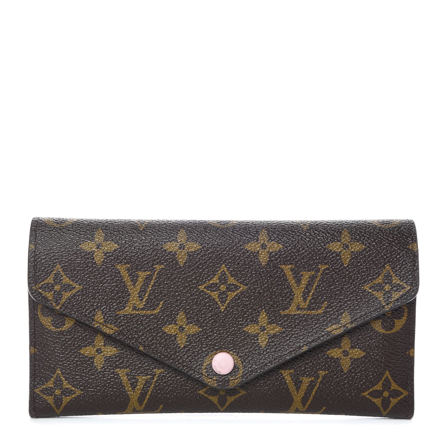 Monogram Josephine Wallet Rose Ballerine