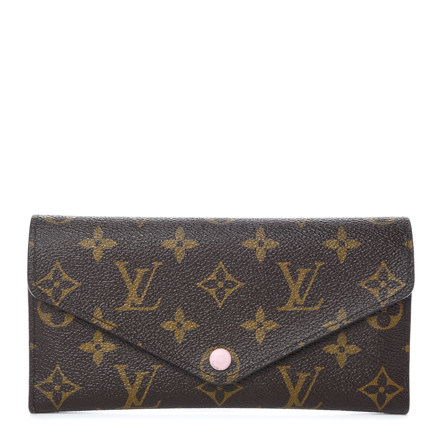 Louis Vuitton Monogram Josephine Wallet Rose Ballerine 1 of 11