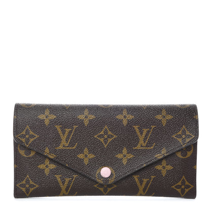 Louis Vuitton Monogram Josephine Wallet Rose Ballerine 1 of 11