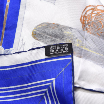 Hermes Silk Carre En Carres Scarf 90 6 of 6