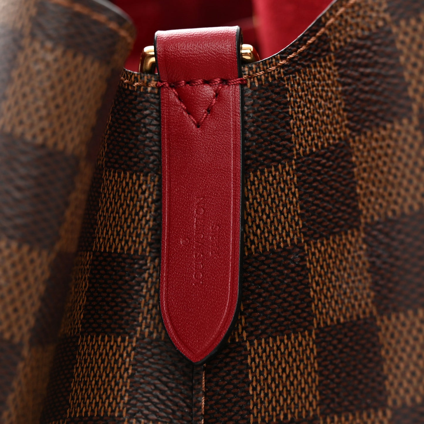 Damier Ebene Neonoe MM Cherry Berry
