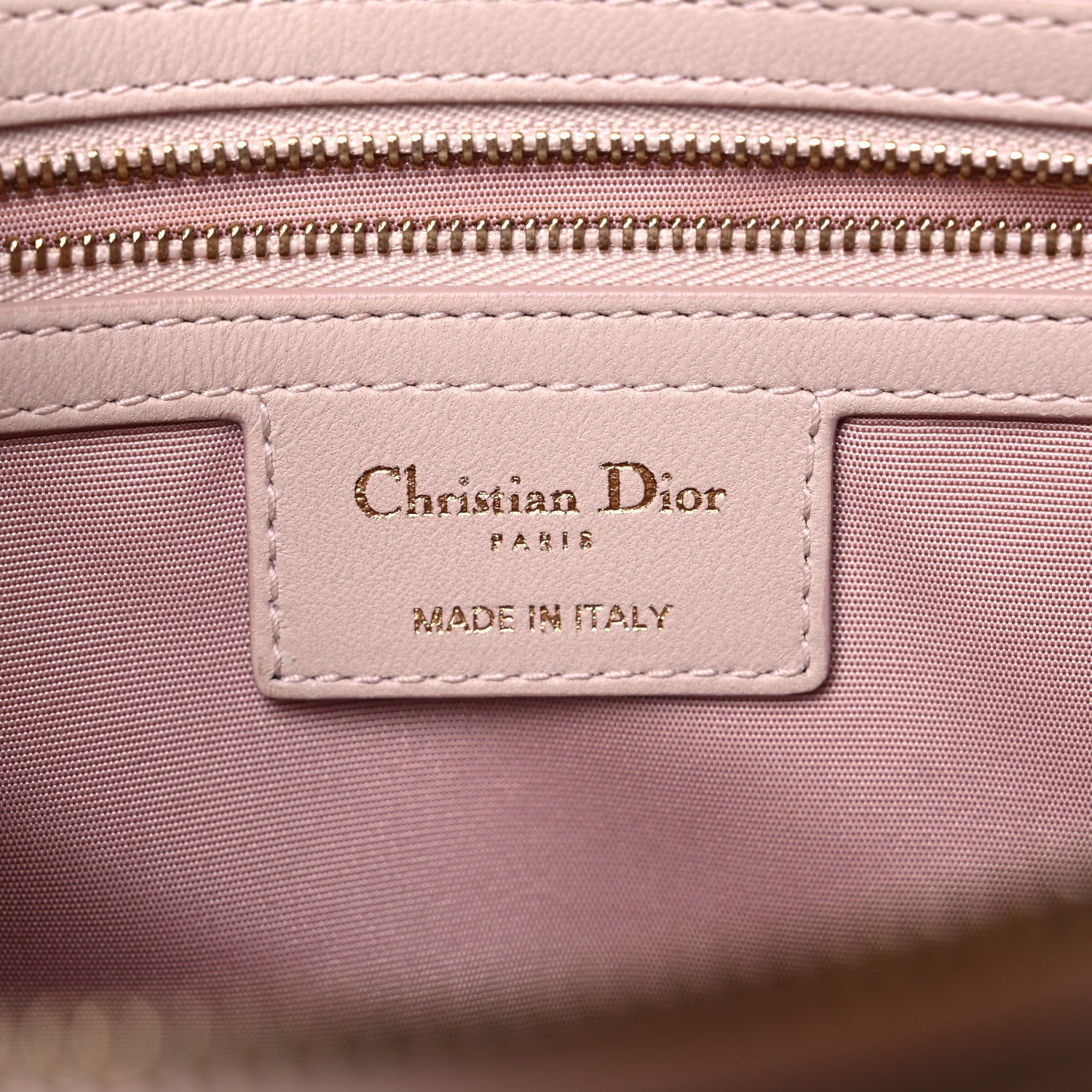 Christian Dior Lambskin Cannage Large Dior Soft Shopping Tote Beige Light Pink 6 of 25