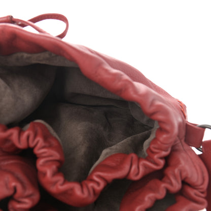 Bottega Veneta Calfskin Drawstring Tote Red 7 of 13