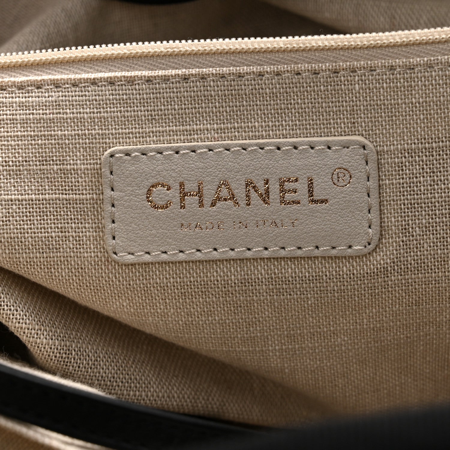 Chanel Mixed Fibers Medium Deauville Tote Black 7 of 12