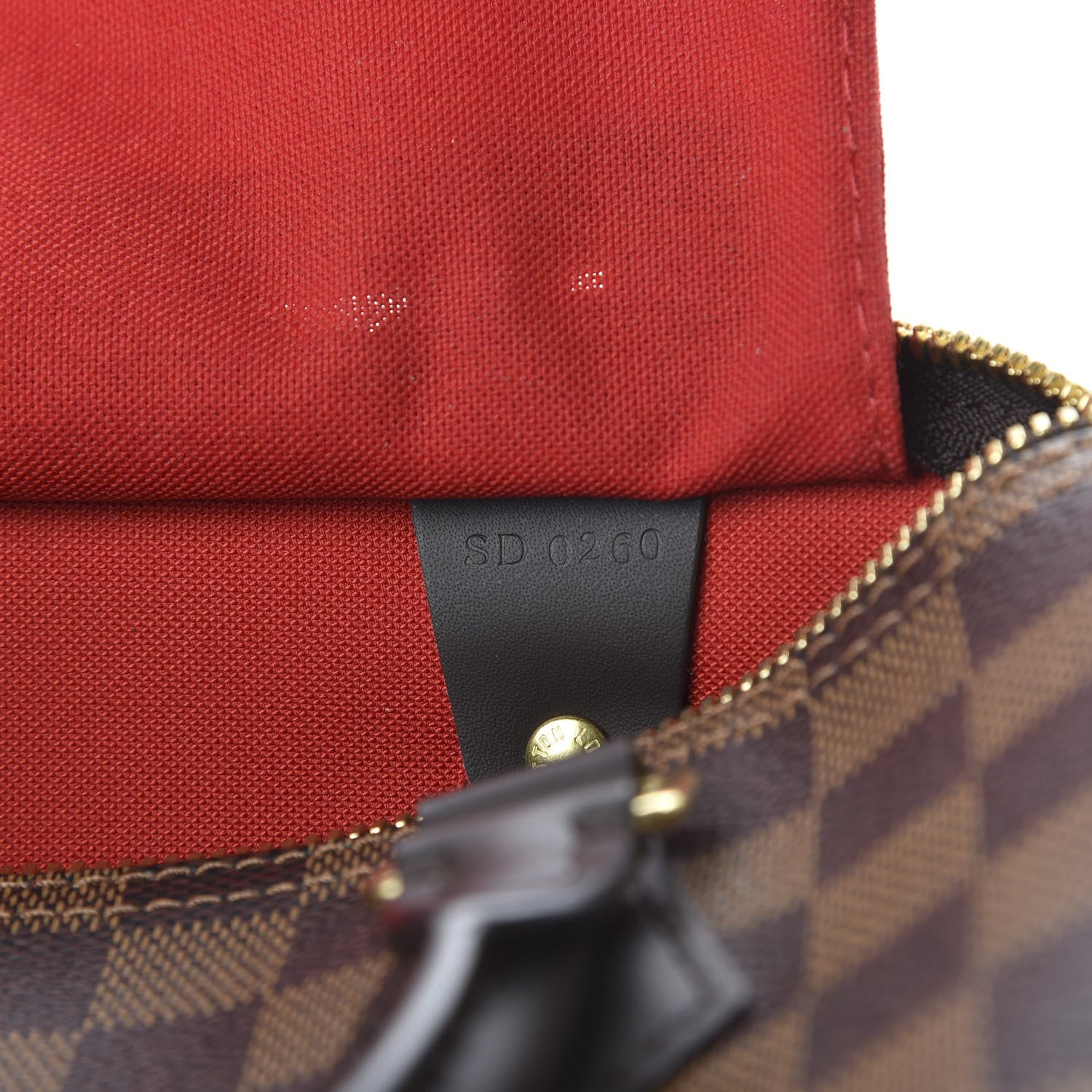 Louis Vuitton Damier Ebene Speedy Bandouliere 25 9 of 10