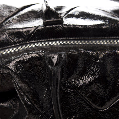 Saint Laurent Textured Patent Easy Y Bag Black 13 of 18