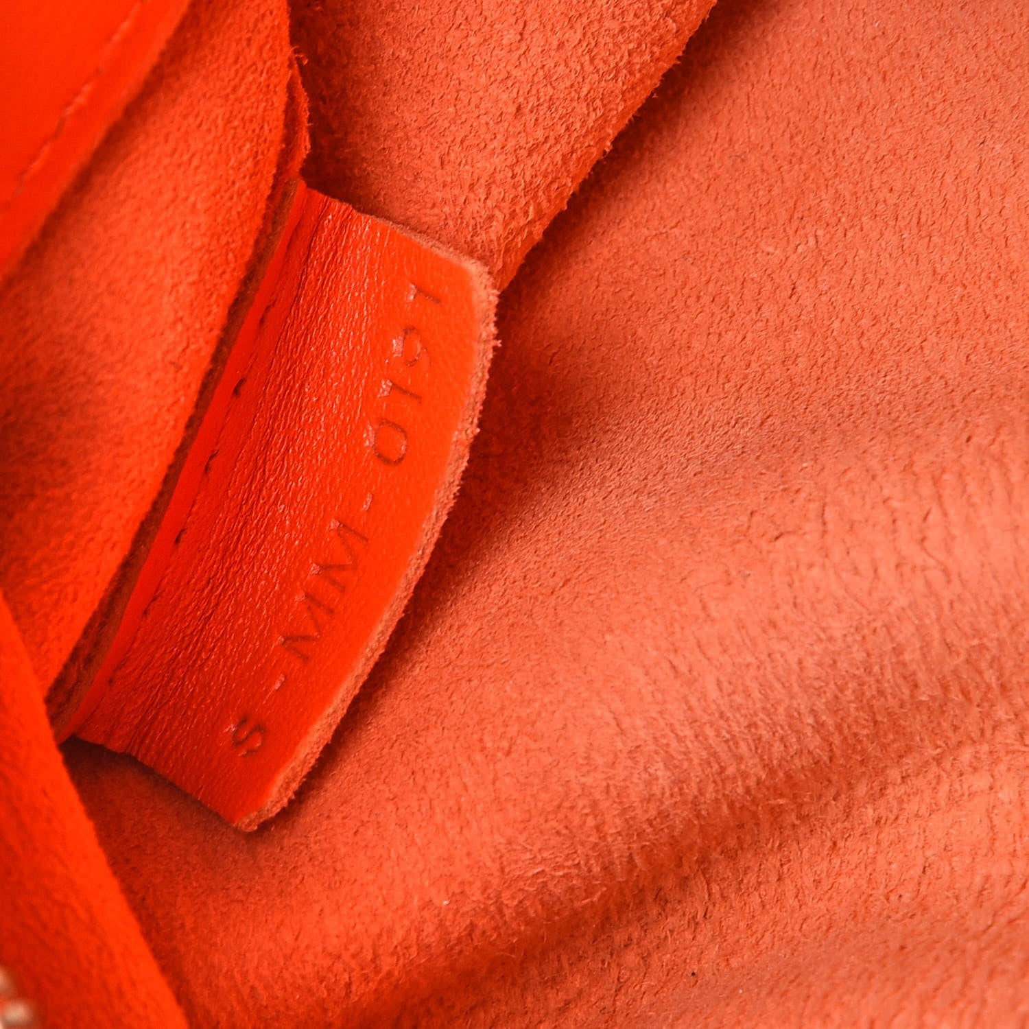 Celine Smooth Lambskin Vertical Cabas Bag Orange 7 of 11