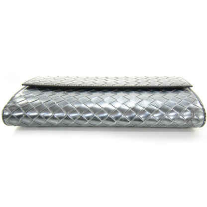 Bottega Veneta Nappa Intrecciato Continental Wallet Metallic 5 of 9
