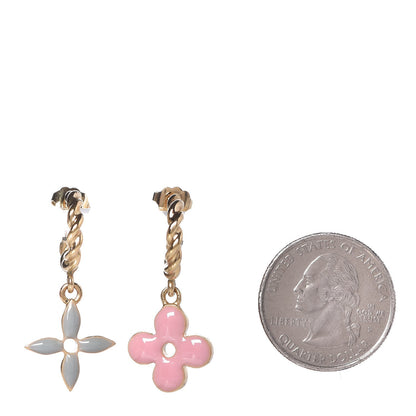 Louis Vuitton Sweet Monogram Earrings Gold 2 of 4