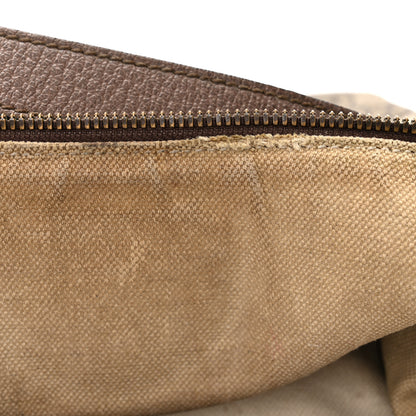 Gucci GG Supreme Monogram Web Small Ophidia Half Moon Hobo Brown 12 of 13
