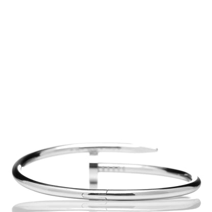 Cartier 18K White Gold Juste Un Clou Bracelet 16 3 of 5