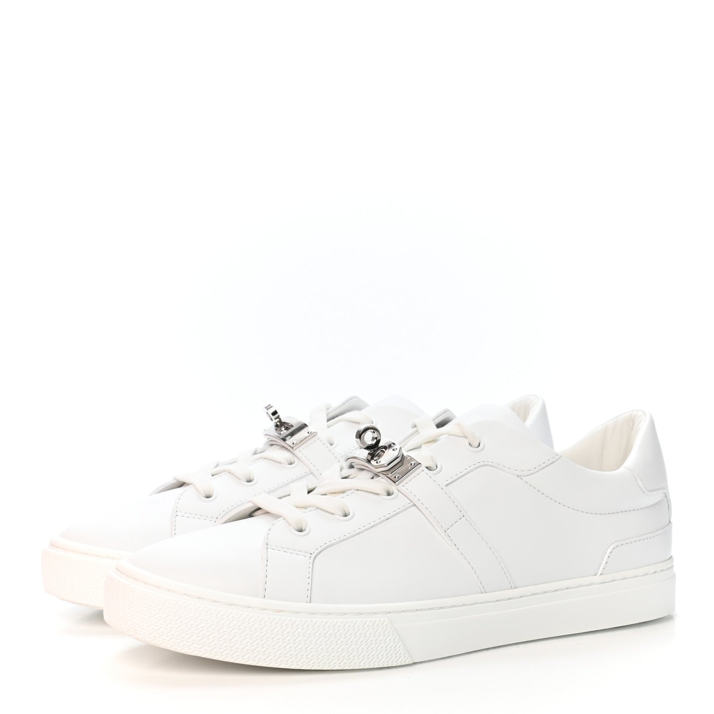 Calfskin Day Sneakers 42 White