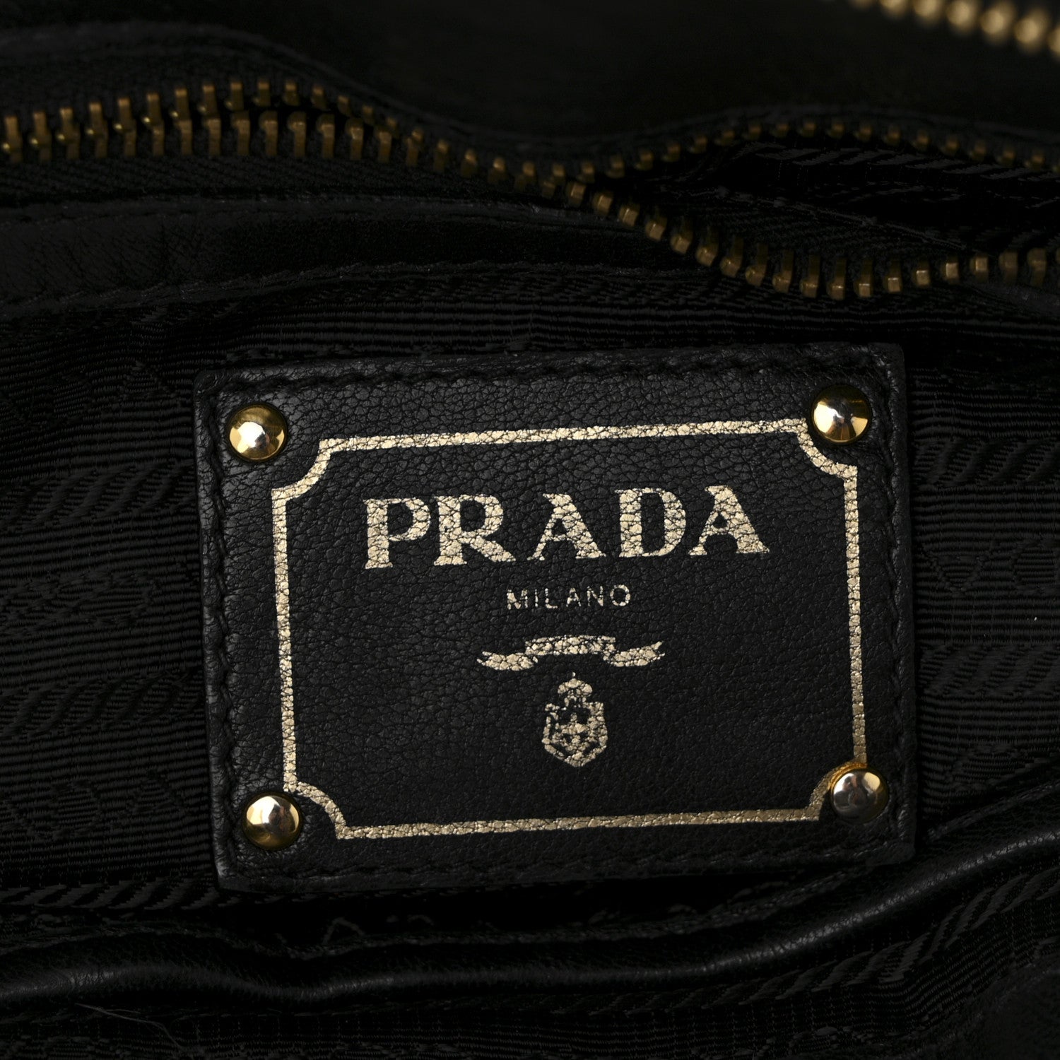 Prada Tessuto Nylon Gaufre Tote Black 6 of 9