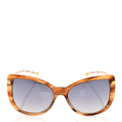 Louis Vuitton Damier Azur Charlotte Sunglasses Z0917W Tortoise 2 of 7