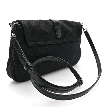 Gucci Monogram Medium Aperitivo Shoulder Bag  Black 2 of 9