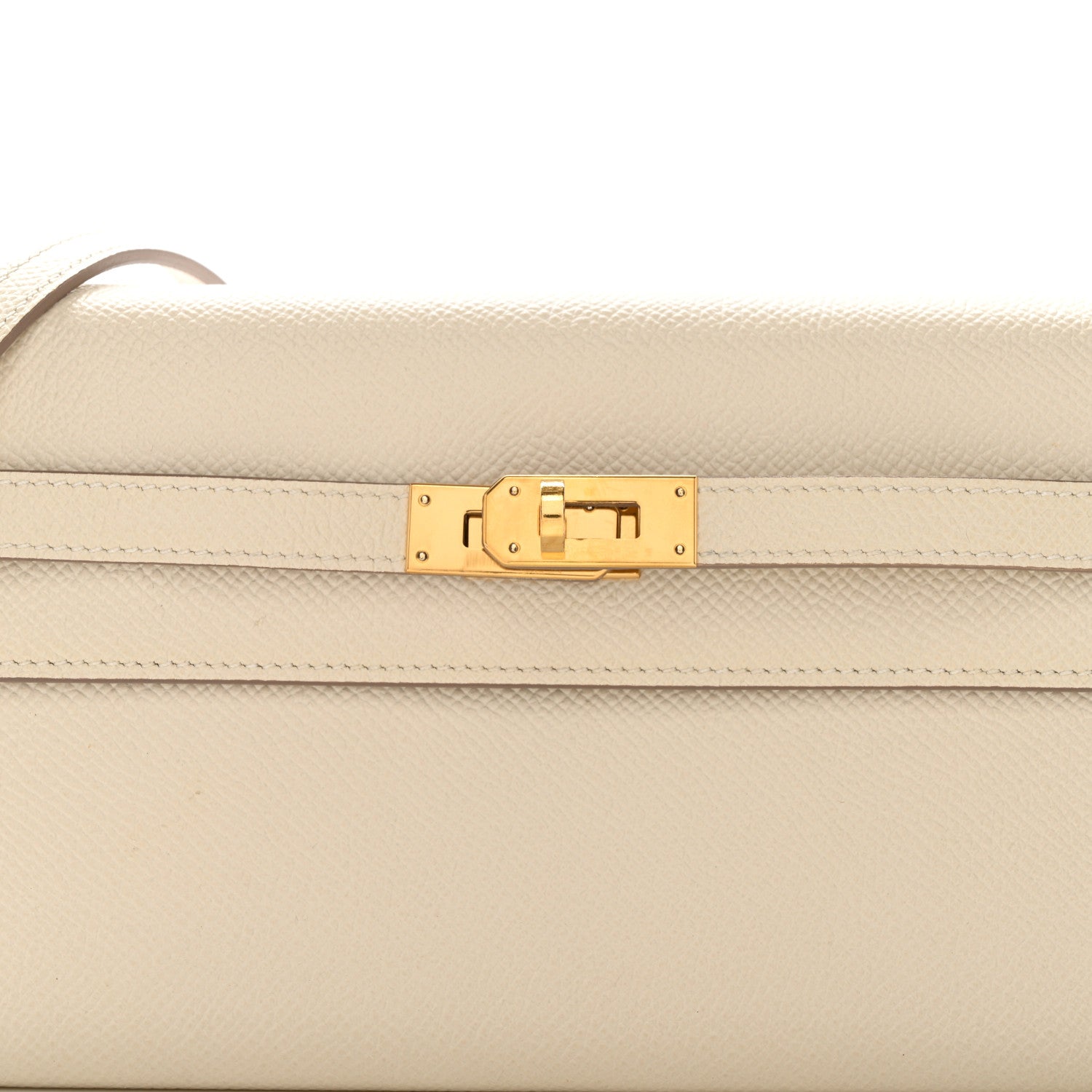 Hermes Epsom Kelly Wallet To Go Craie 7 of 10