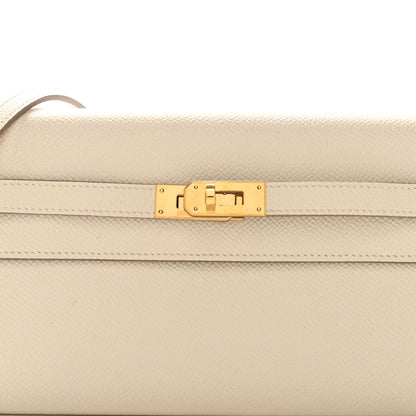 Hermes Epsom Kelly Wallet To Go Craie 7 of 10