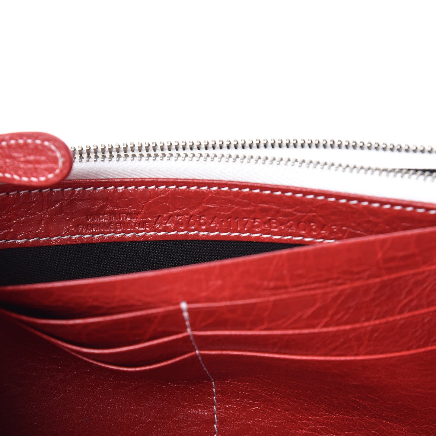 Agneau Arena Multicolore Bazar Money Wallet Grey White Black Red Blue