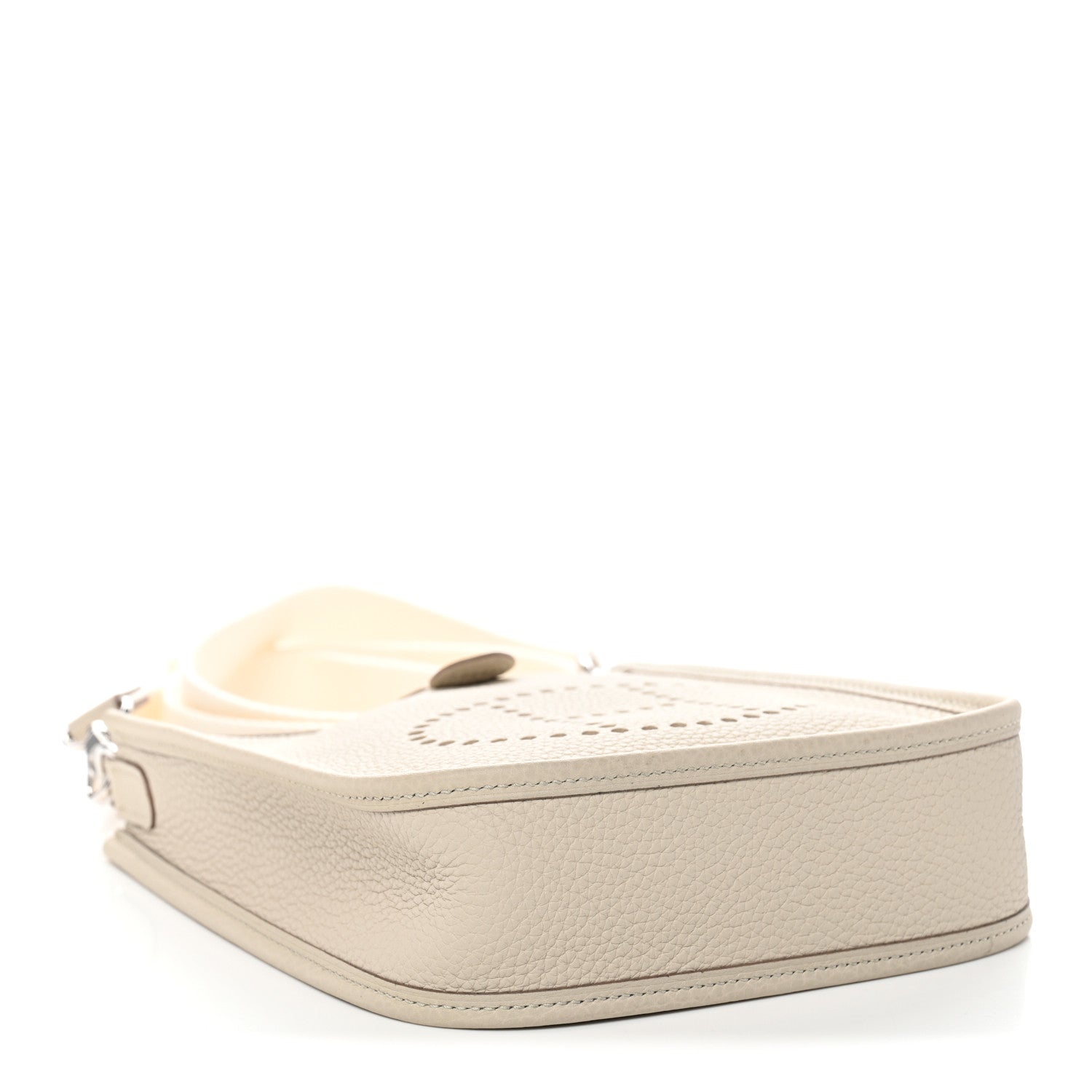 Hermes Taurillon Clemence Amazone Evelyne TPM Craie White 1872603