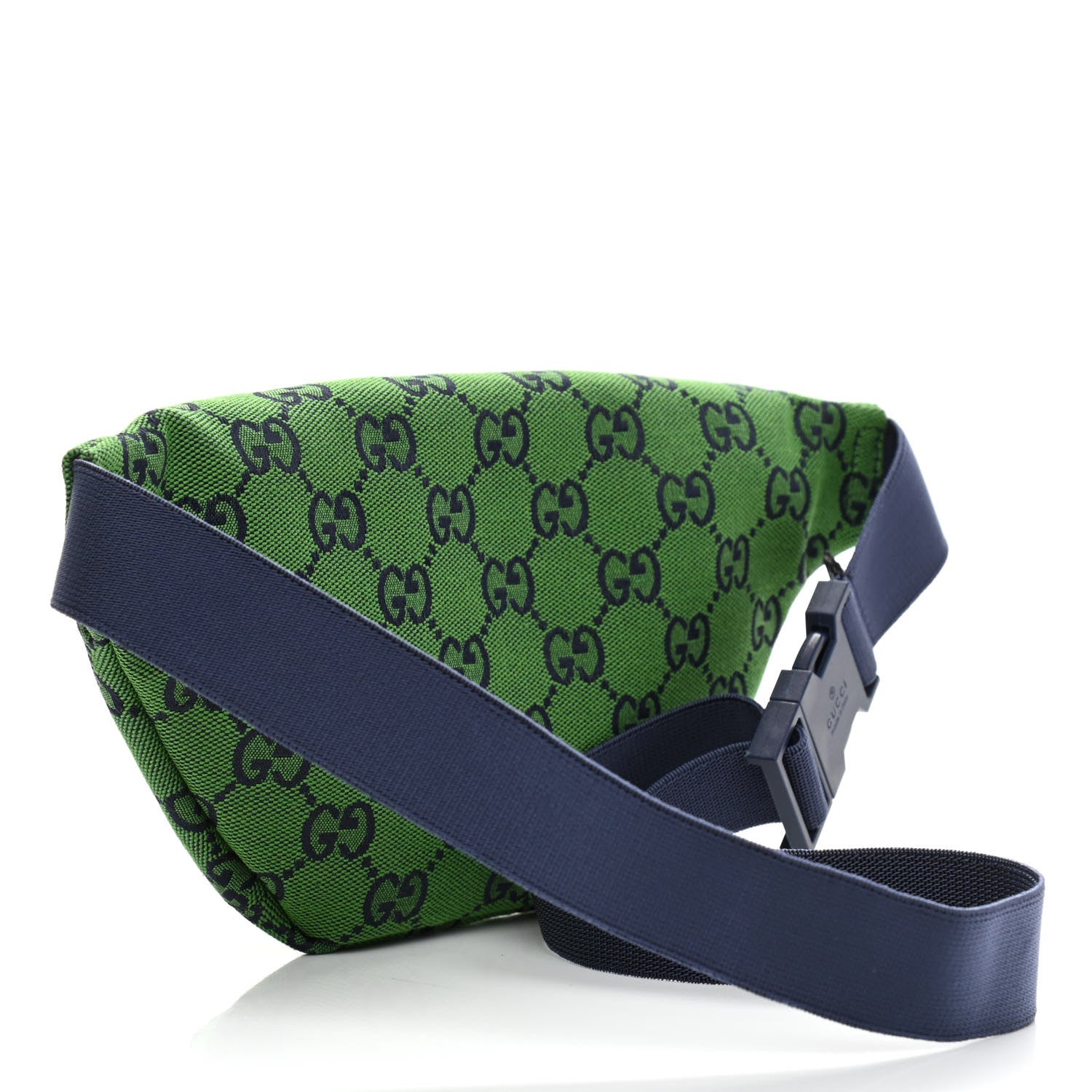 Gucci Monogram Multicolor Belt Bag Green Blue 3 of 10