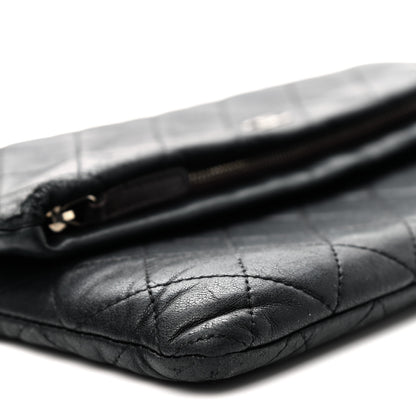 Chanel Lambskin Quilted CC Beauty Clutch Black 11 of 12