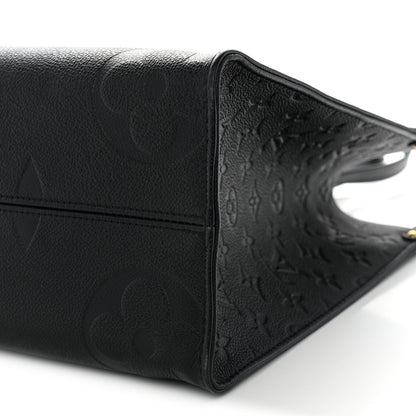 Louis Vuitton Empreinte Monogram Giant Onthego MM Black 9 of 9