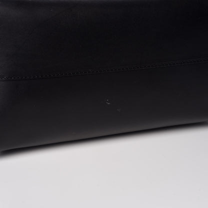 Mansur Gavriel Calfskin Small Shopping Tote Black Blu 10 of 12