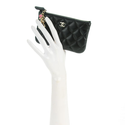 Chanel Lambskin Quilted Casino Coin Purse Black 2 of 7